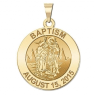 Personalized Baptism Medal  EXCLUSIVE 