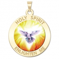 Holy Spirit Medal   Color EXCLUSIVE 