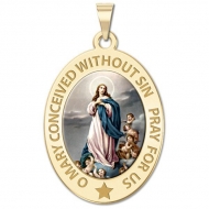 Immaculate Conception Medal   Color EXCLUSIVE 