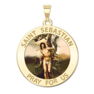 Saint Sebastian Medal  Color EXCLUSIVE 
