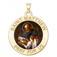 Saint Matthew Medal  Color EXCLUSIVE 
