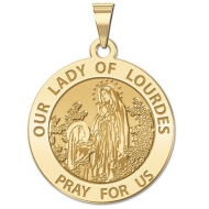 Our Lady of Lourdes Medal   EXCLUSIVE 