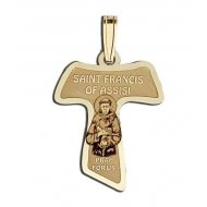 Saint Francis of Assisi    Franciscan Cross Medal   EXCLUSIVE 