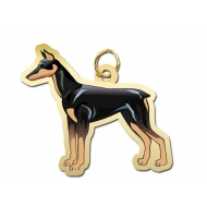 Dog   Doberman Pincher Charm