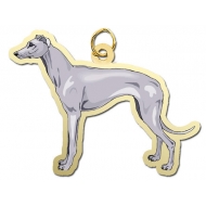 Dog   Greyhound Charm