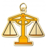Scale of Justice Charm