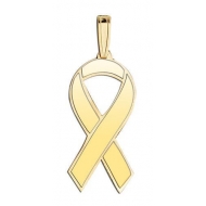 Awareness Ribbon Peach Color Charm