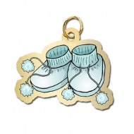 Baby Shoes   Boy Charm