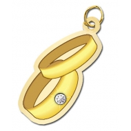 Wedding Rings Charm