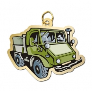 Dump Truck Bus Charm