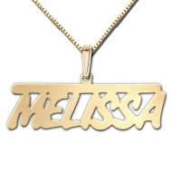  Italic Print  Style Horizontal Name Plate