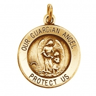 14K Gold Our Guardian Angel  H 