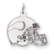 14K White Gold Minnesota Vikings Helmet Charm