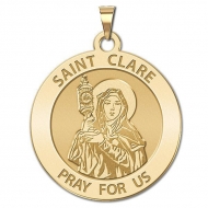 Saint Clare of Assisi Medal    EXCLUSIVE 