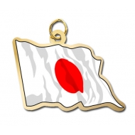 Japan Flag Charm