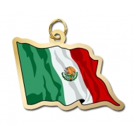 Mexico Flag Charm