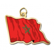 Morroco Flag Charm