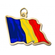 Romania Flag Charm