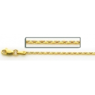 14K Yellow Gold Coreanna Link Chain