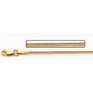 14K Yellow Gold 1 0mm Snake Chain