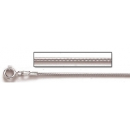 Sterling Silver 1 1mm Round Snake Chain