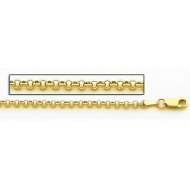 14K Yellow Gold Rolo Chain 2 50