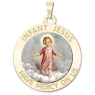 Infant Jesus Medal   Color EXCLUSIVE 
