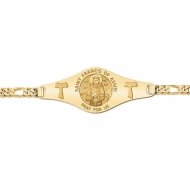 Saint Francis of Assisi  Franciscan Cross  Bracelet  EXCLUSIVE 