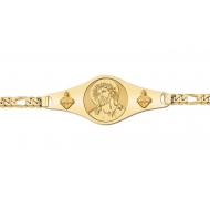 Ecce Homo Bracelet with Sacred Hearts  EXCLUSIVE 