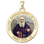 Padre Gioacchino La Lomia Medal   Color EXCLUSIVE 