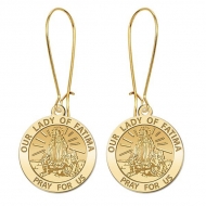 Our Lady of Fatima Earrings  EXCLUSIVE 