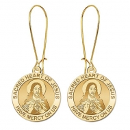 Sacred Heart of Jesus Earrings  EXCLUSIVE 