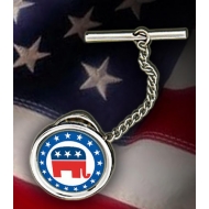 Republican Logo Tie Tack