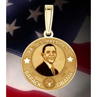 Barack Obama Inauguration Medal   w  Raised Letters  EXCLUSIVE 