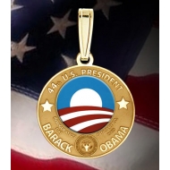 Barack Obama Inauguration Medal   w  Raised Letters  EXCLUSIVE 