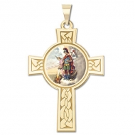 Saint Florian Cross Medal   Color EXCLUSIVE 