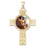 Saint John the Baptist Cross Medal   Color EXCLUSIVE 