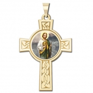 Saint Jude Cross Medal   Color EXCLUSIVE 