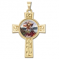 Saint Michael Medal   Color EXCLUSIVE 