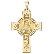 Sacred Heart of Jesus Cross Medal  EXCLUSIVE 