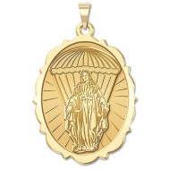 Virgin Mary Paratrooper Medal   EXCLUSIVE 