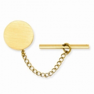 Round  Engraveable  Tie Tack