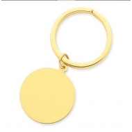 Engraveable Round Key Chain