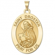 Saint Drostan Oval Medal  EXCLUSIVE 