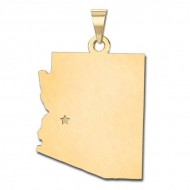 Arizona   Personalized Pendant or Charm