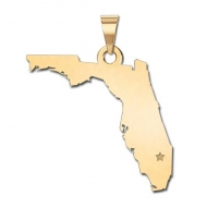 Florida   Personalized Pendant or Charm