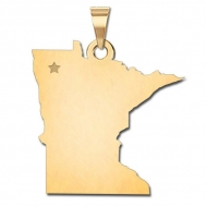 Minnesota   Personalized Pendant or Charm