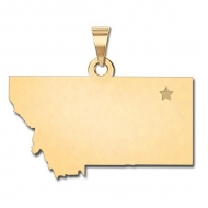 Montana   Personalized Pendant or Charm
