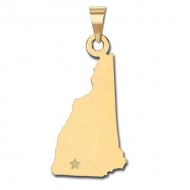 New Hampshire   Personalized Pendant or Charm