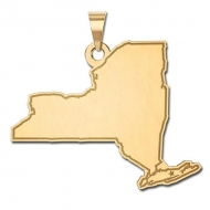 New York State   Personalized Pendant or Charm